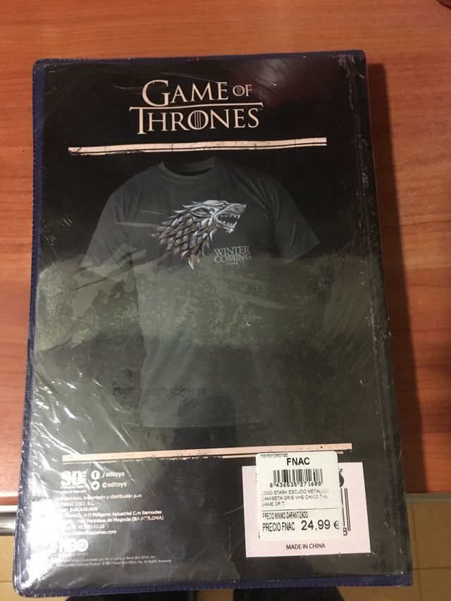 camiseta de juego de tronos