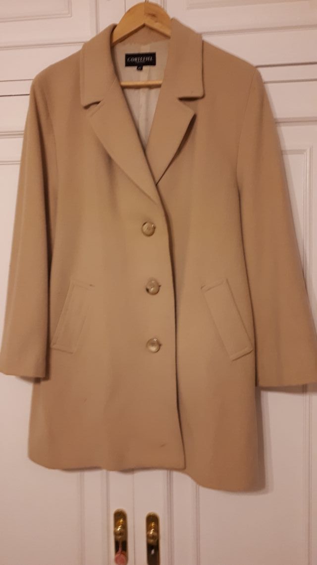 Abrigo lana Señora Cortefiel T.42