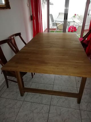 Mesa comedor madera de segunda mano en Valencia en WALLAPOP Mesa comedor madera de segunda mano en Valencia en WALLAPOP