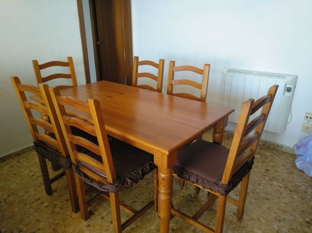 Conjunto Mesa + Sillas Comedor de segunda mano por 80 € en Playa ... Conjunto Mesa + Sillas Comedor de segunda mano por 80 € en Playa ...