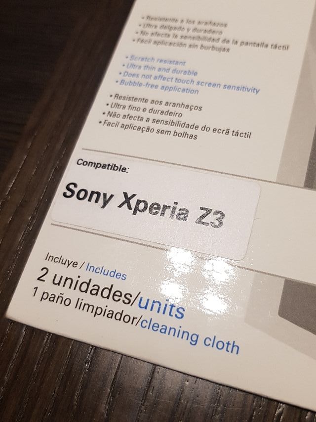 PROTECTOR PANTALLA CLEAR KSIX PARA XPERIA Z3 (2 UD