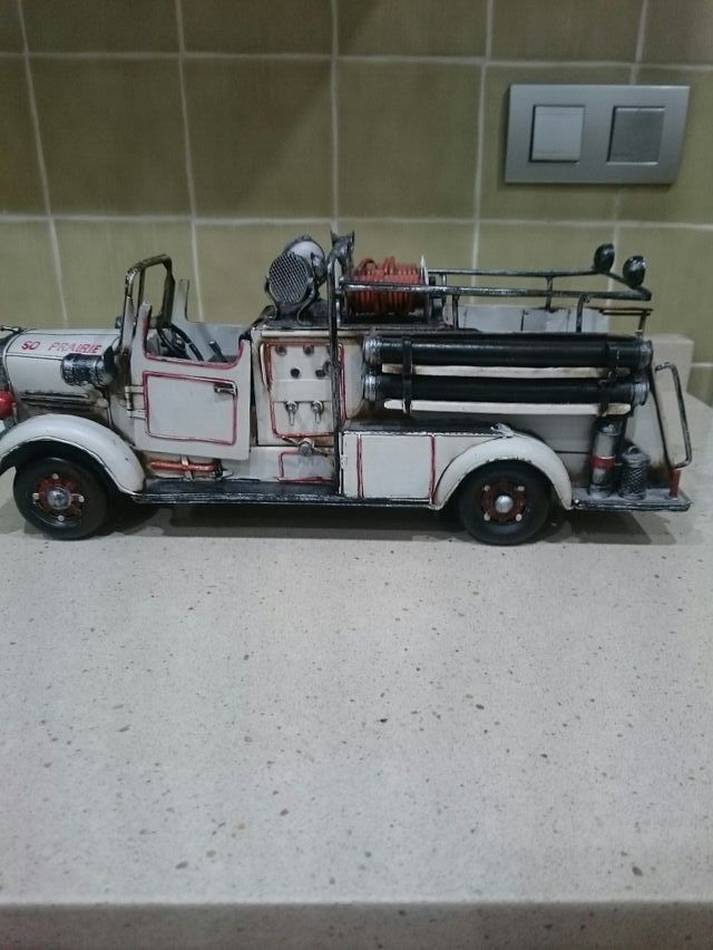 Camión de bomberos antiguo