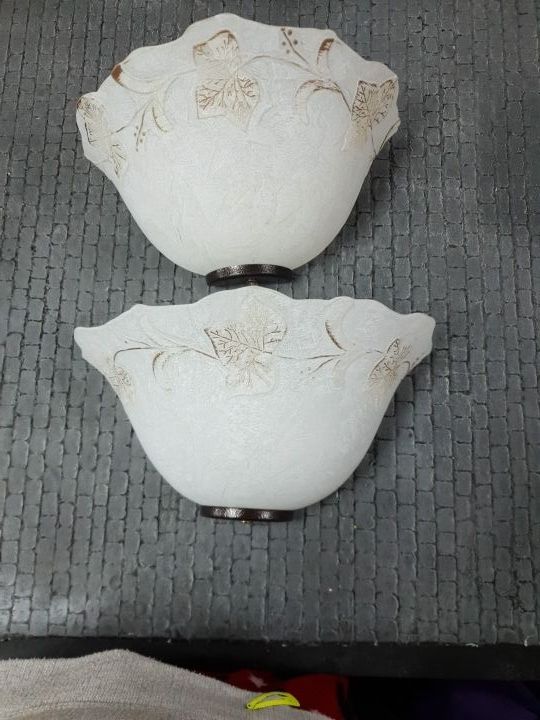 aplique de pared. 2 unidades