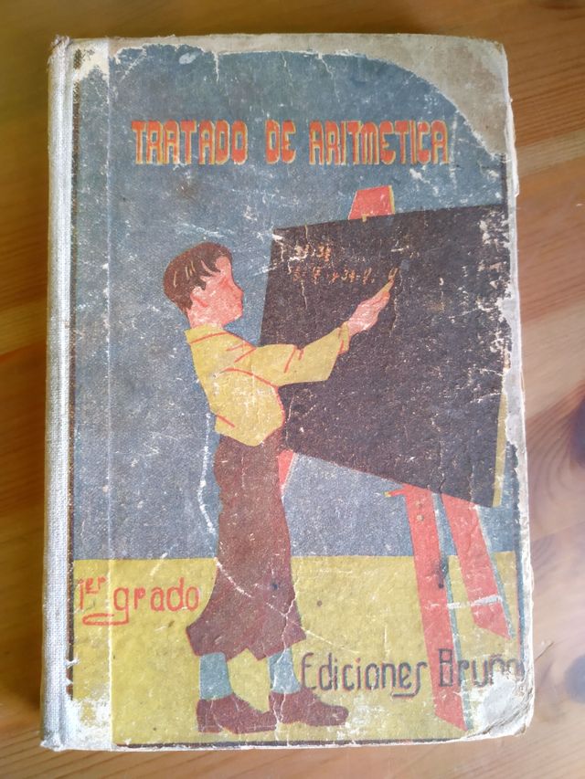 Libro escolar vintage