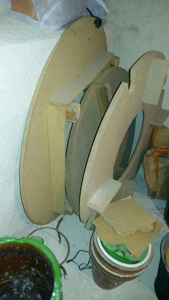 Tarimas para mesas redondas