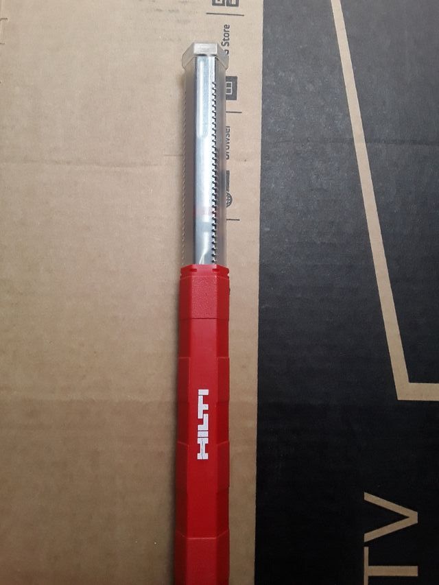 broca hilti sds MAX,medidas en la foto