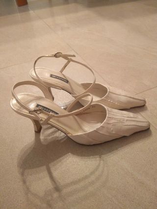 zapatos de novia de segunda mano en sabadell en wallapop