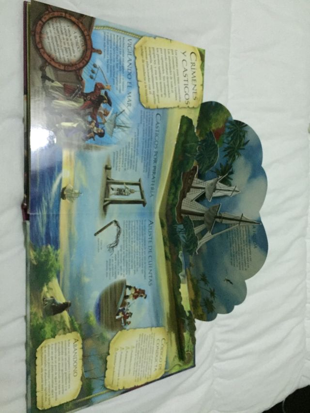 El Fascinante Libro de Los Piratas-Desplegable