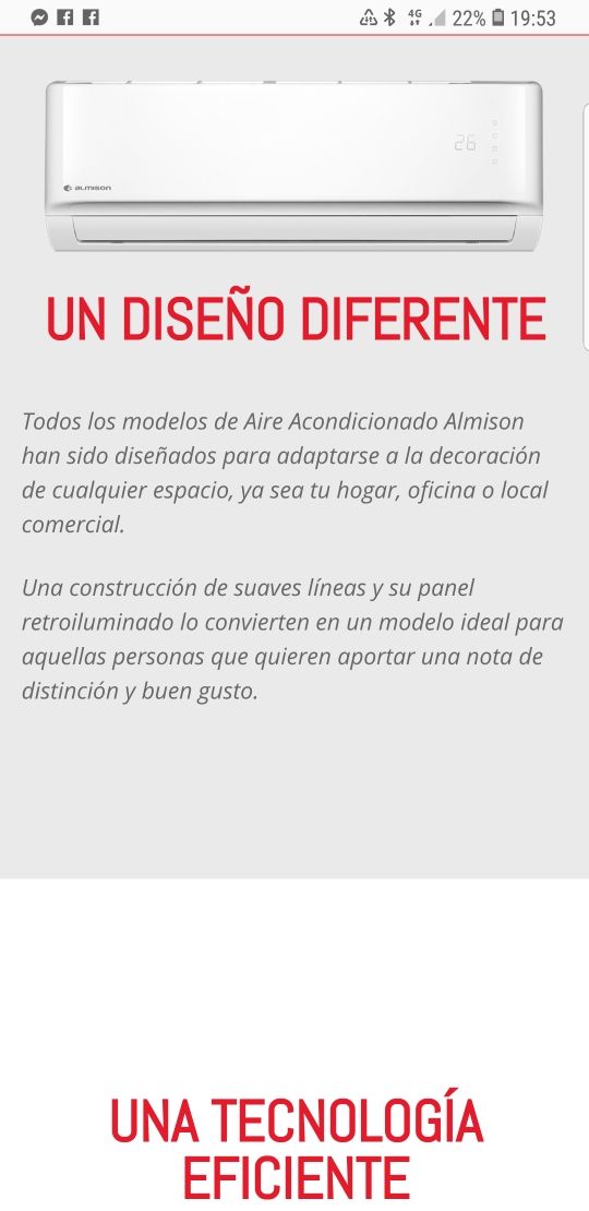 aire acondicionado almison Inverter