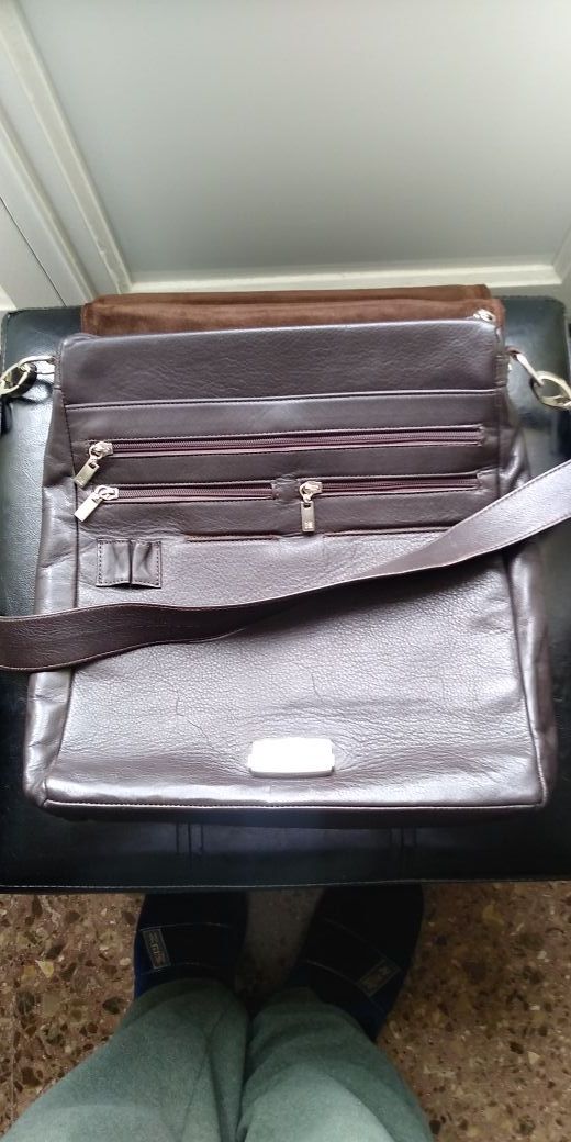 bandolera porta documentos