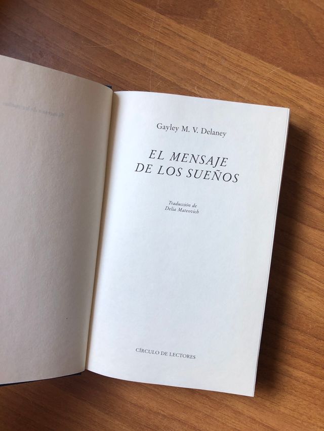 Libro El Mensaje De Los Sueños, Gayle DeLaney