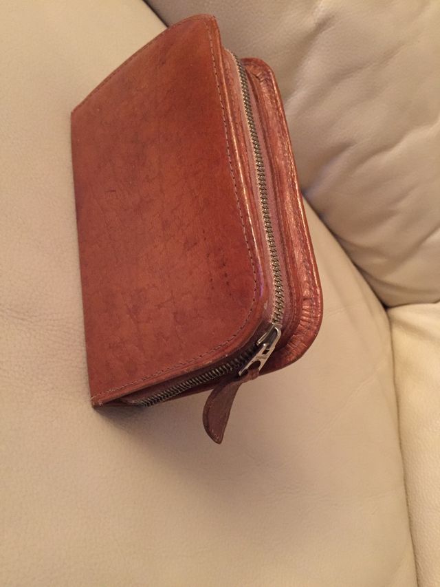 Neceser de piel hombre