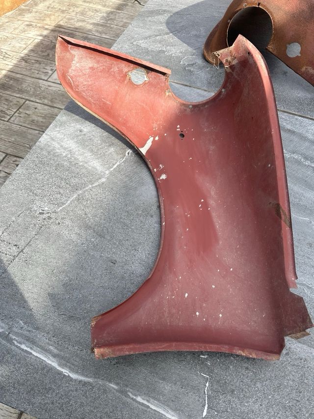 Juego aletas seat 600