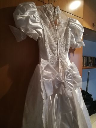 vestido de novia de segunda mano en barcelona en wallapop