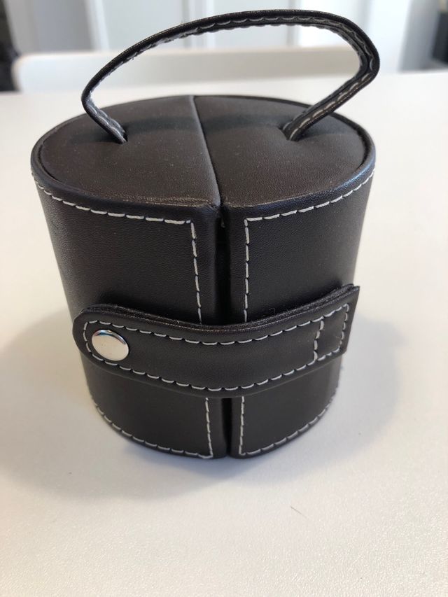 Joyero de viaje piel pequeño