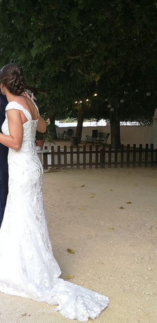vestido de novia de segunda mano en algeciras en wallapop