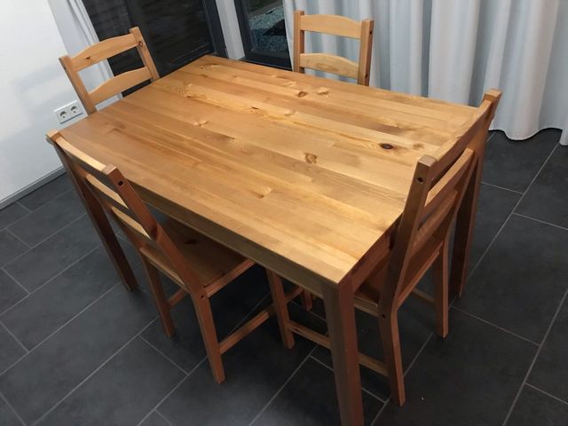 Juego mesa comedor y 4 sillas Jokkmokk Ikea de segunda mano por 50 ... Juego mesa comedor y 4 sillas Jokkmokk Ikea de segunda mano por 50 ...