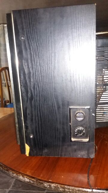 televisión vintage.