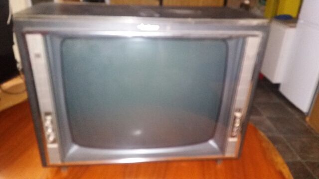 televisión vintage.