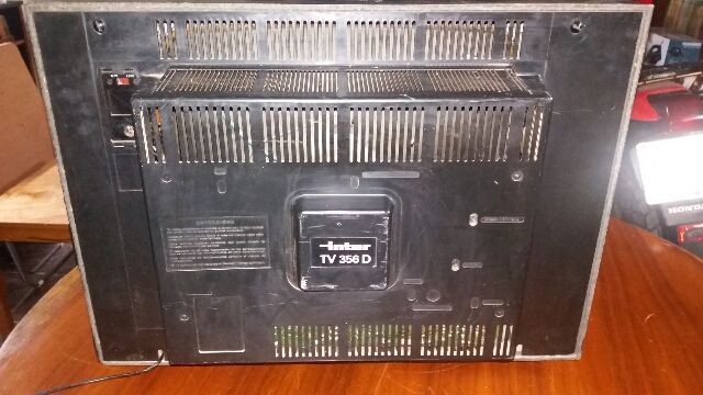 televisión vintage.