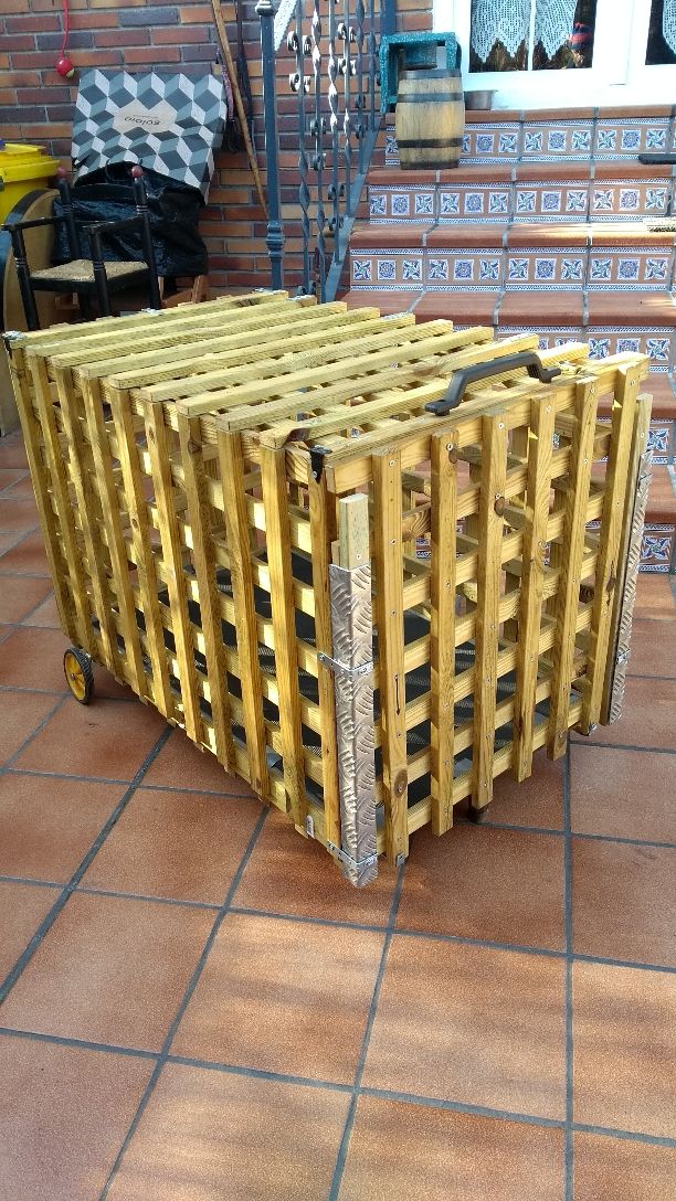 Transportin de madera perros u otros animales