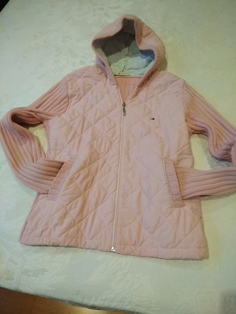 chaqueta Tommy Hilfiger en rosa