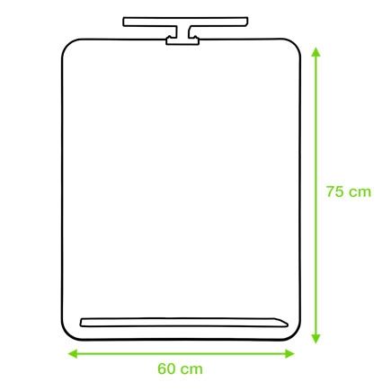 espejo baño nuevo (led  incluido!!!!)