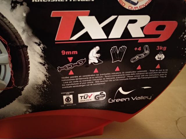 Cadenas neumaticos 90 para nieve. 