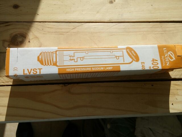 Lampara vapor sodio E40