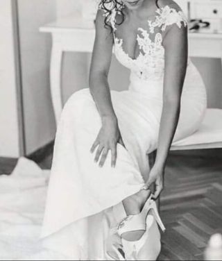 vestido de novia pronovias de segunda mano en colmenar viejo en wallapop