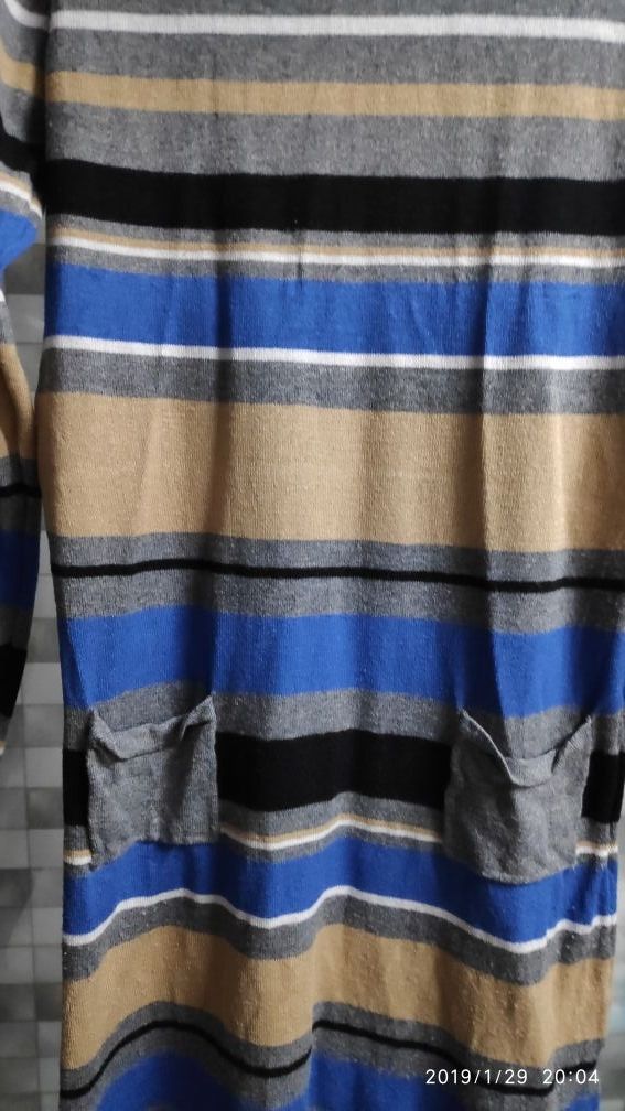 Vestido lana Tintoretto talla 38