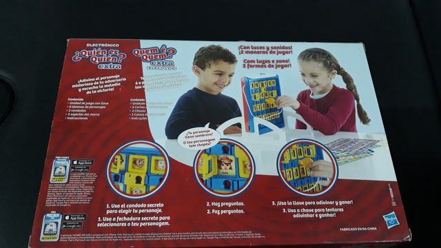 Quién es Quién? Extra, electrónico y con llave.