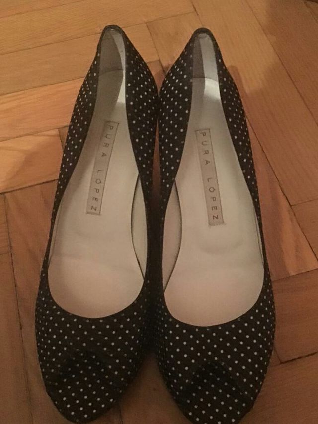 Zapatos tacón_Firma: PURA LOPEZ de Mujer. Nuevos