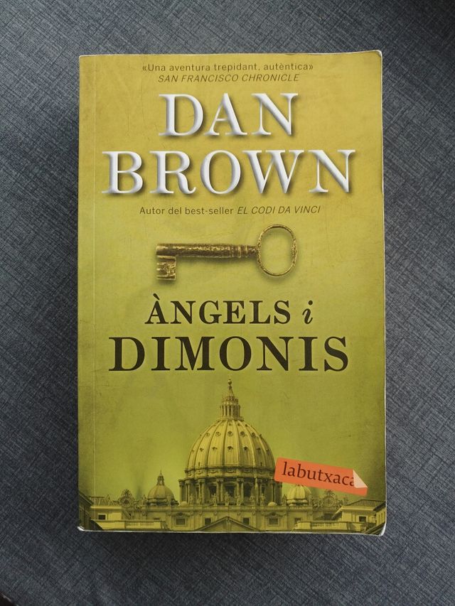 Ángels i dimonis de Dan Brown. Catalá