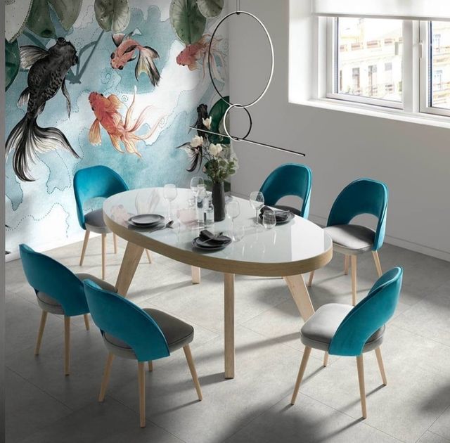 Mesa NUEVA extensible ovalada