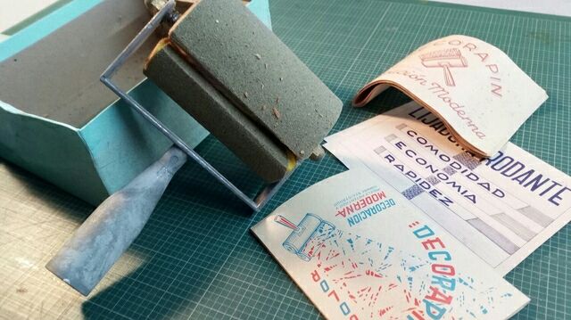 Ferretería Vintage lijadora rodante Decorapin