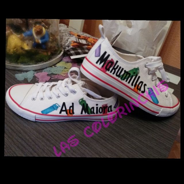 BODYS, PATUCOS, converse... pintado a mano