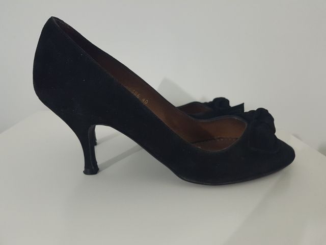 Zapato Lodi salon de piel ante