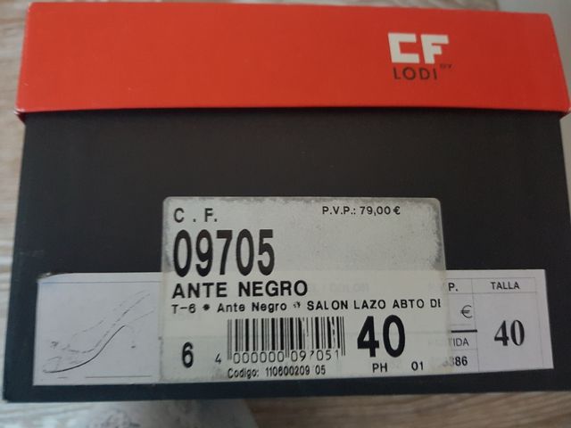 Zapato Lodi salon de piel ante