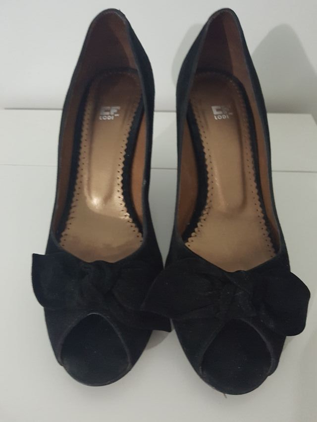 Zapato Lodi salon de piel ante