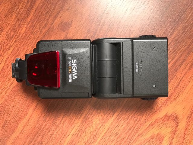 Flash Sigma EF-500 DG Super NA-iTTL Nikon