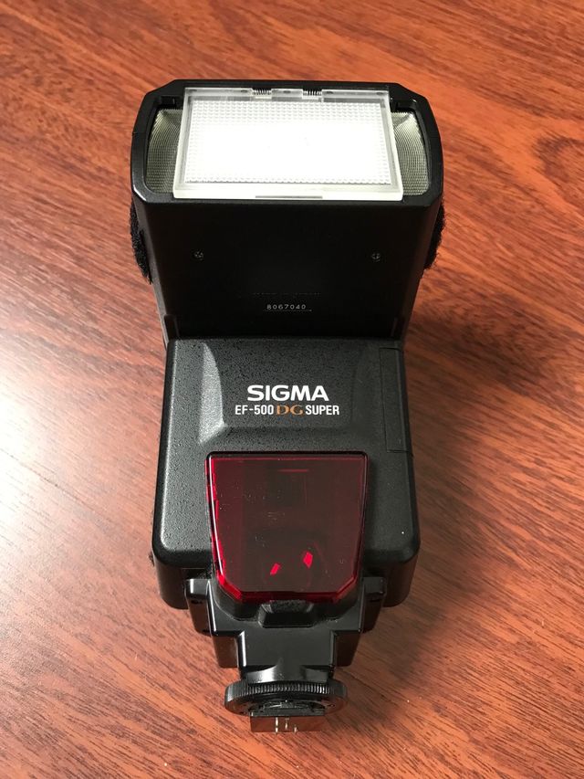 Flash Sigma EF-500 DG Super NA-iTTL Nikon