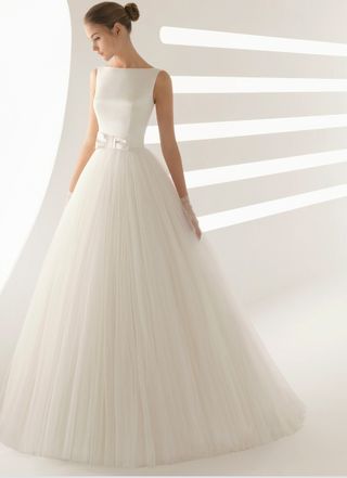 vestido de novia rosa clara de segunda mano en valencia en wallapop