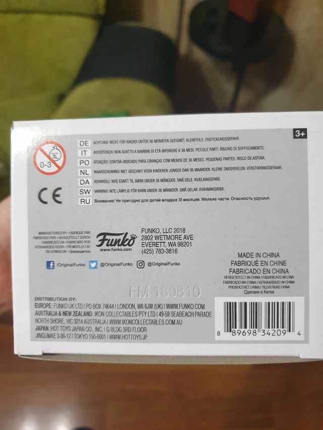 Funko Vegeta Blue Chrome Dragon Ball SDCC 2018 154