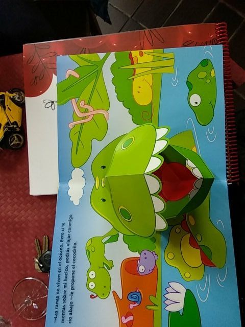 libro en el oceano pop up