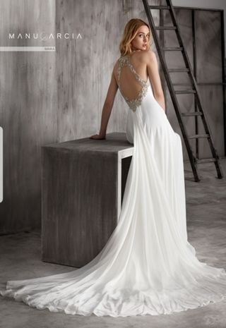 vestido de novia talla 38 de segunda mano en córdoba en wallapop
