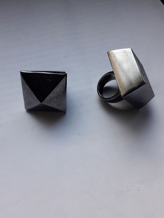 2 Anillos maxi de Mango