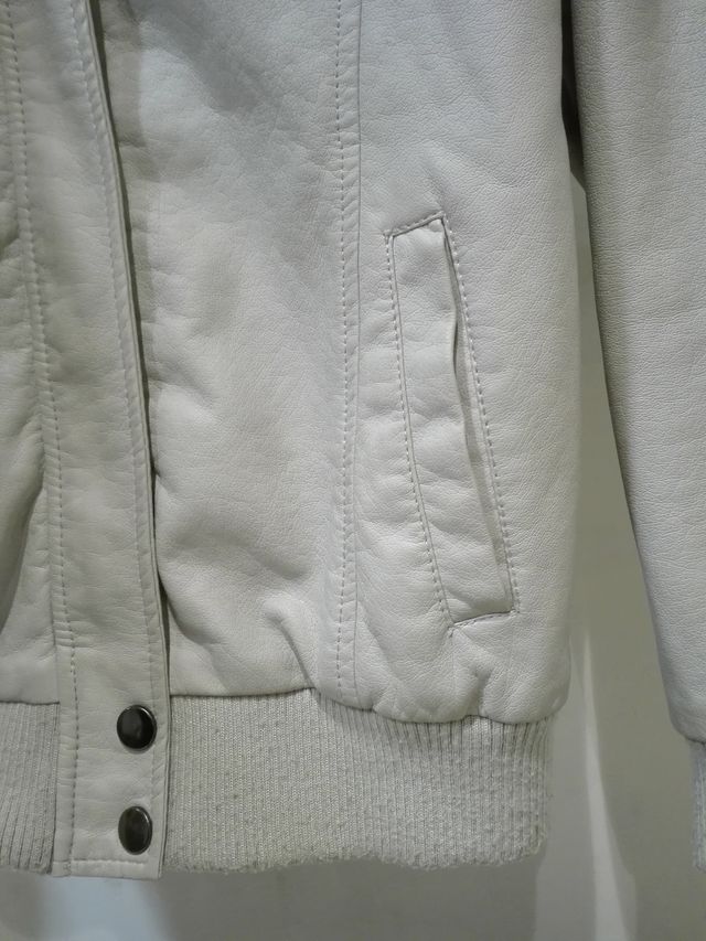 Cazadora chaqueta piel chica niña