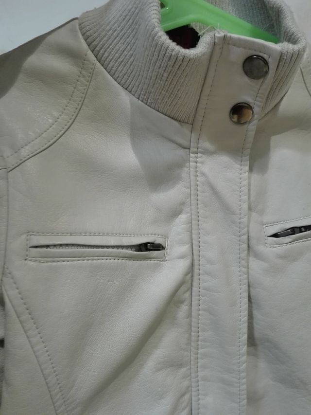 Cazadora chaqueta piel chica niña