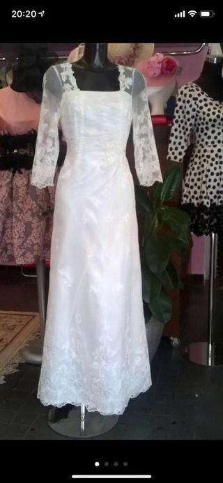 vestido de novia de segunda mano en alicante en wallapop